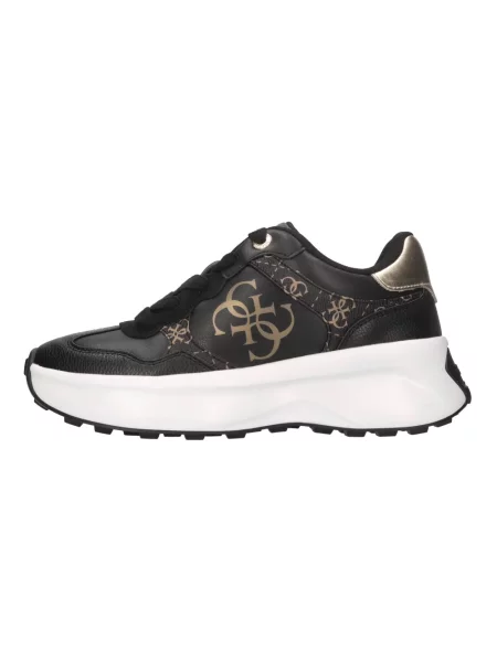 Sneakersy Guess skórzane czarne
