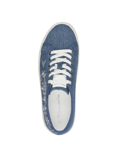 Sneakerși Tamaris alb