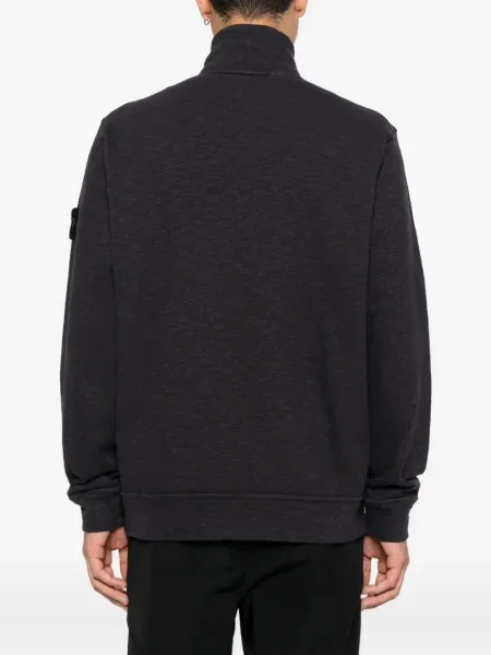 Hanorac Stone Island cu strasuri negru