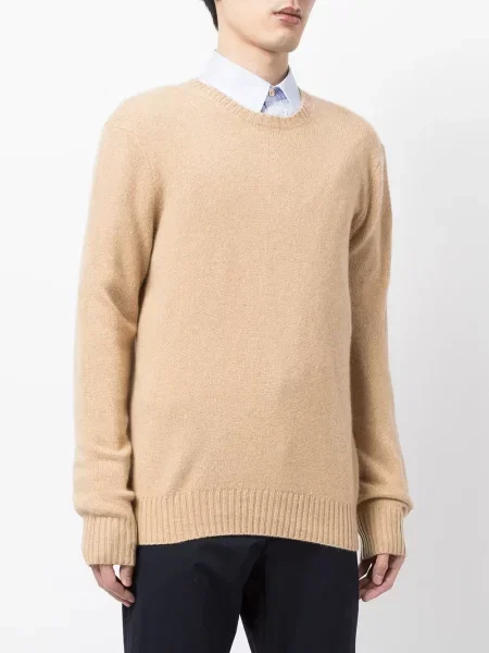 Tricou Polo Ralph Lauren cu dungi clasic cu broderie maro