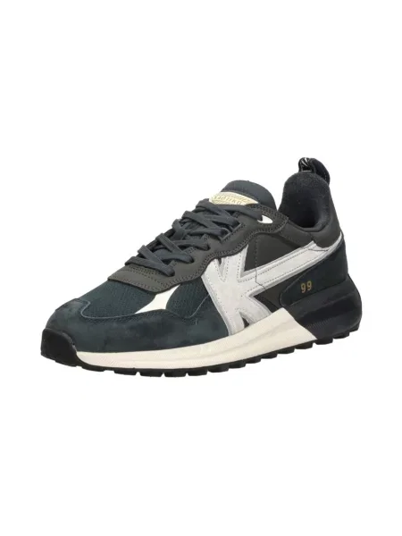 Sneakersy Kaotiko skórzane czarne