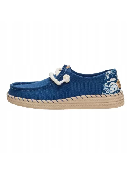 HEYDUDE Mokasyny Wendy Espadrille Hibiscus beżowe