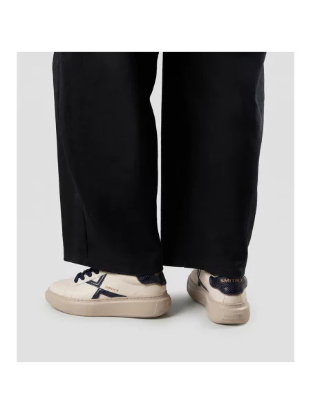 Sneakersy Alexander Smith skórzane beżowe