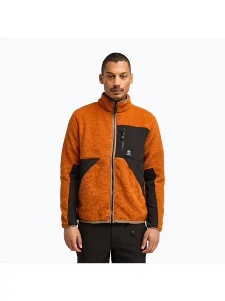 Bluza Timberland Sherpa Mix Media Fleece umber