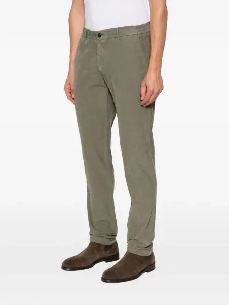 Pantaloni Berwich de catifea cord verde