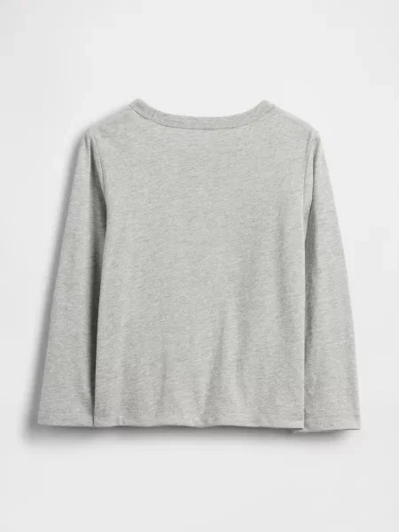 Tricou copii Gap gri
