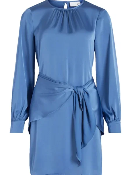 Odgovarati haljina košulja Vila Clothes plava