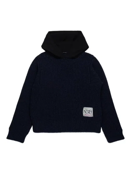 Bluza z kapturem dziecięca N°21 niebieska