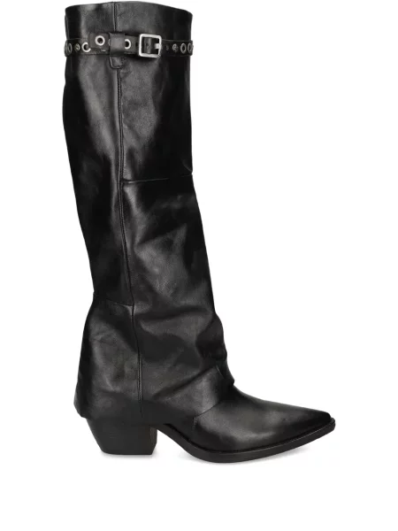 Botine A.s.98 cu cataramă negru