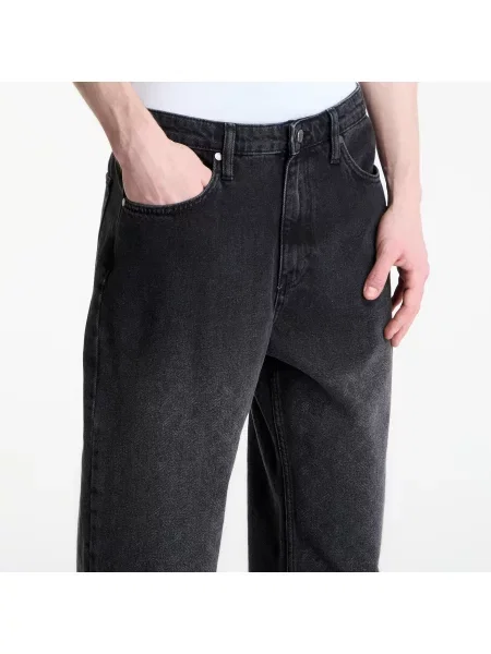 Blugi Daily Paper Amba Monogram Jeans V2 Black L negru