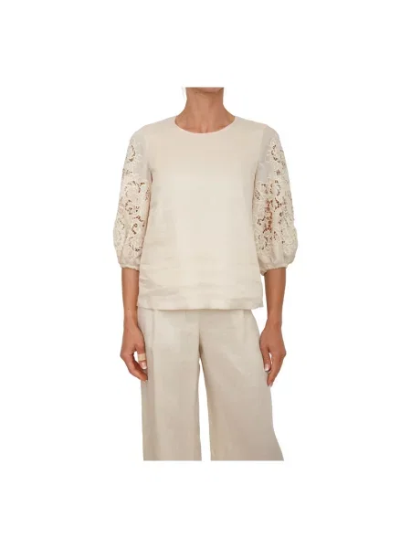 Bluzka Max Mara Studio beżowa