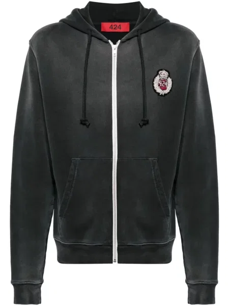 Hanorac cu glugă 424 gri