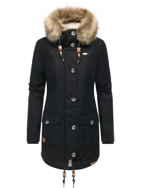 Ragwear Geacă de iarnă YOUMODO' negru
