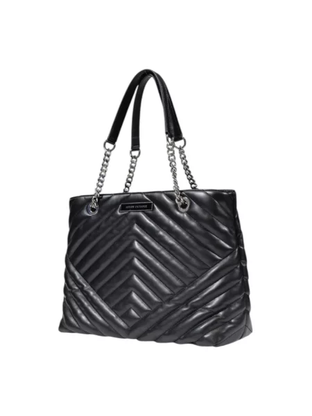 Duża listonoszka Armani Exchange czarna