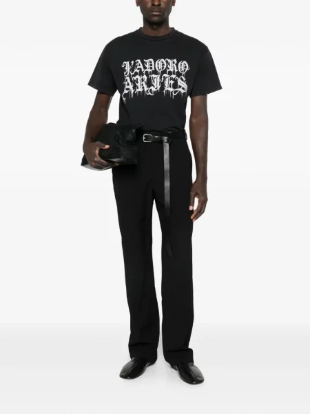 Pantaloni Mm6 Maison Margiela negru