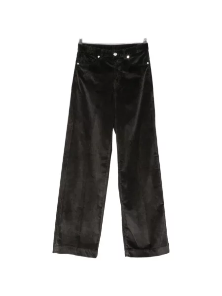 Pantaloni Nine In The Morning de catifea cord gri