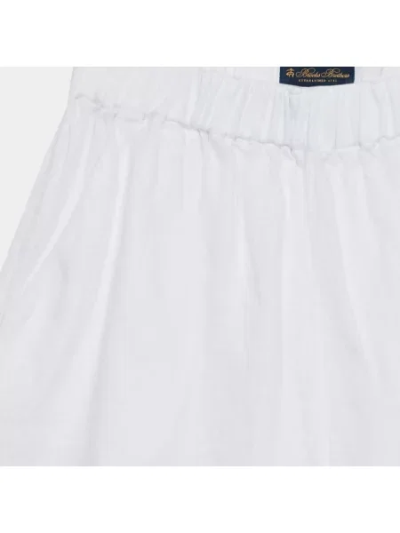 Krótkie szorty Brooks Brothers białe