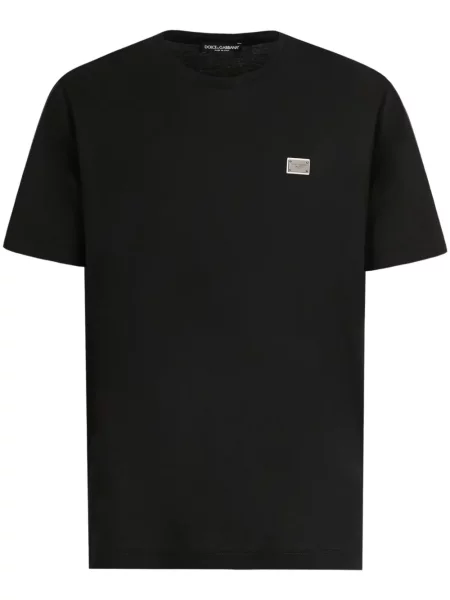 Тениска Dolce & Gabbana черно