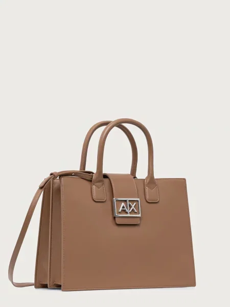 Armani Exchange сумка-шопер зі штучної шкіри