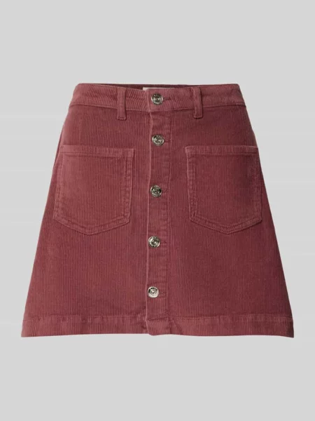 Spódnica mini o rozkloszowanym kroju z mieszanki bawełny model ‘AMAZING’ Only