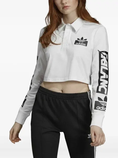 Polo Adidas alb
