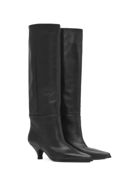 Botine Notabene din piele negru
