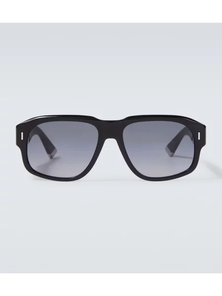 Ochelari de soare pătrați Dior Eyewear negru
