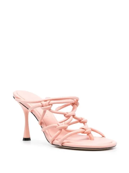 Sandale Studio Amelia din piele roz