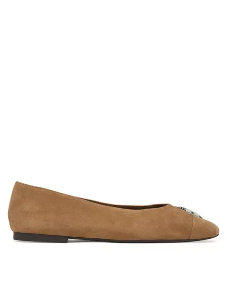 Tory Burch Baleriny Charlie szary