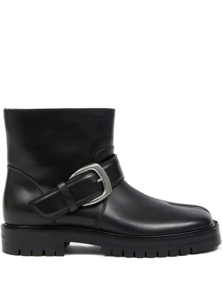 Cizme scurte Maison Margiela cu cataramă negru