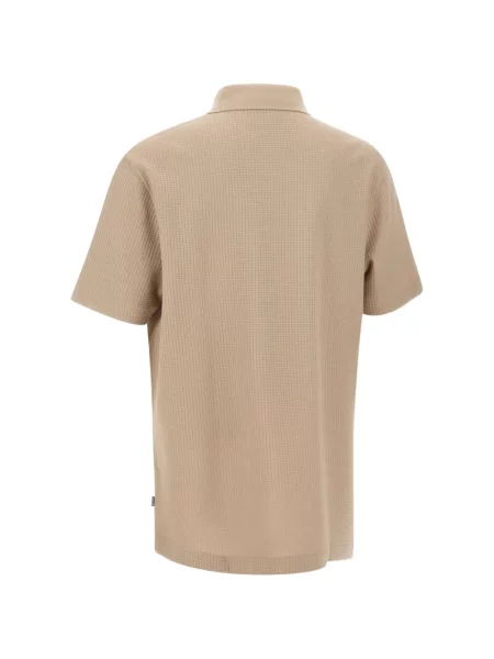 Kockás jacquard pólóing Boss