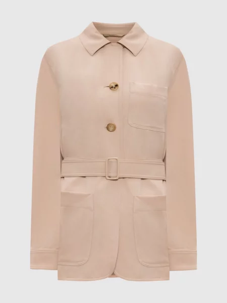 Жакет PULVINO з вовни Max Mara бежевий