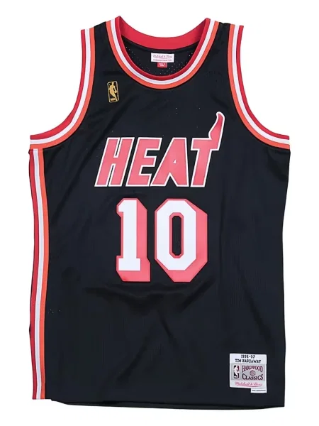 Cămașă Mitchell & Ness din jerseu negru