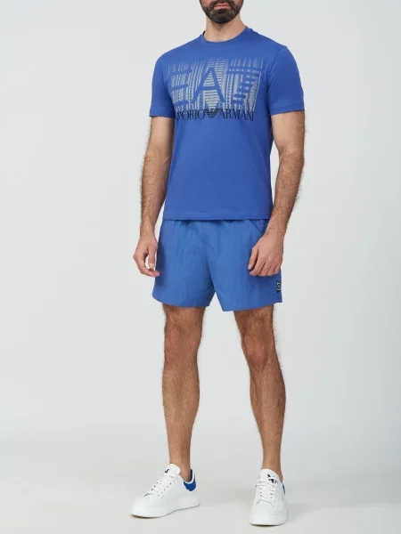 Футболка Ea7 Emporio Armani синяя
