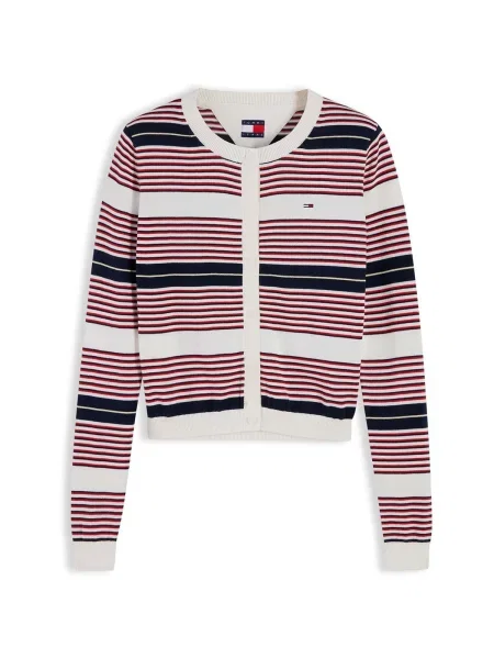 Mikina bez kapucne Tommy Jeans s okrúhlym výstrihom