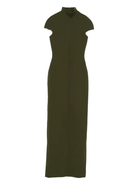 Rochie maxi Solace London de costum verde