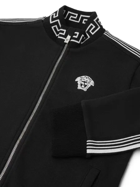 Bluza rozpinana dziecięca Versace czarna