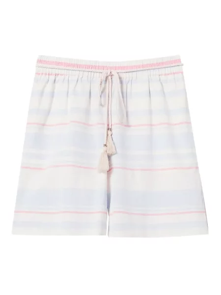 Pantaloni scurți Twinset cu dungi