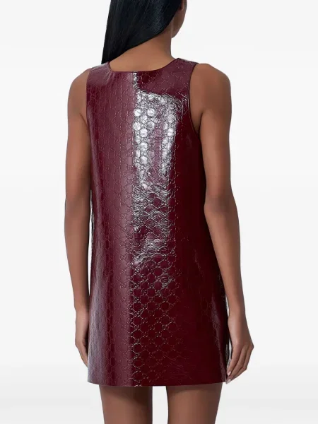 Rochie mini Gucci de costum roșu