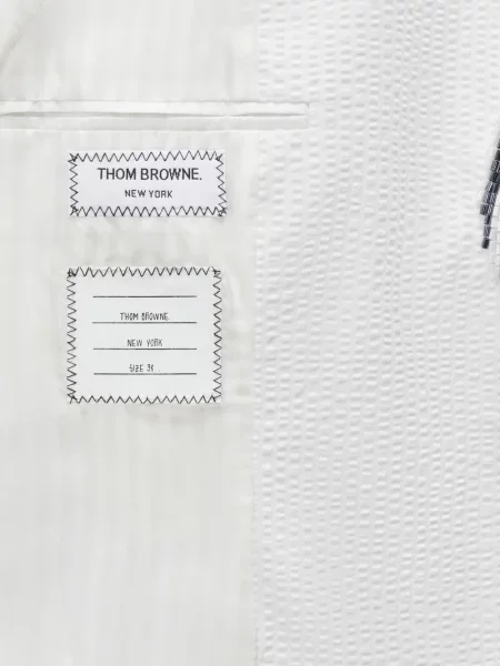 Geacă Thom Browne alb