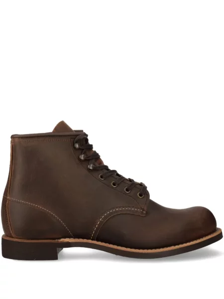 Botine Red Wing Shoes din piele roșu