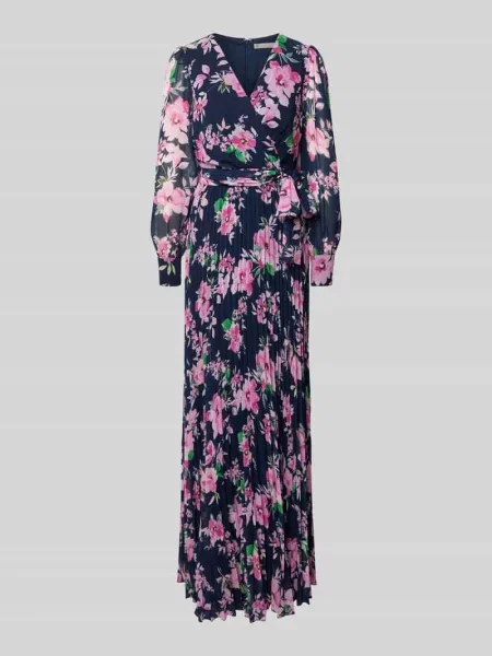 Sukienka wieczorowa z plisami Christian Berg Cocktail