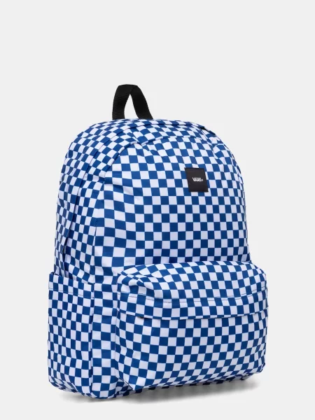 Rucsac Vans în carouri alb