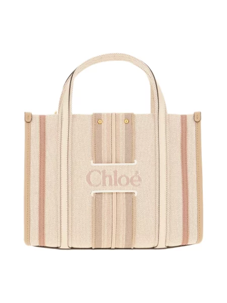Shopperka Chloe beżowa