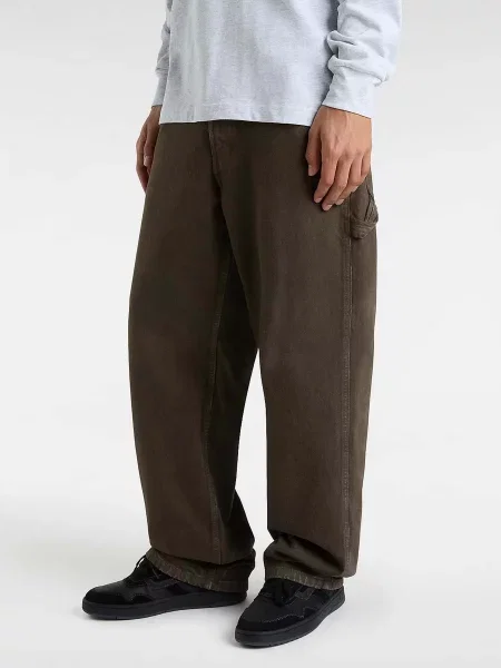 Штани повсякденні Vans Drill Chore Carpenter Loose Denim коричневий