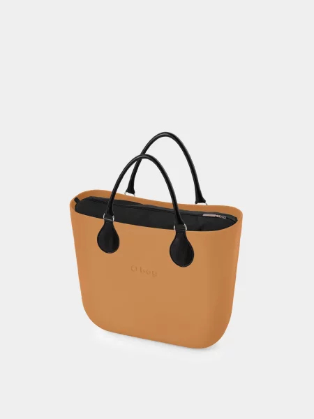 Мини сумка O Bag бежевая