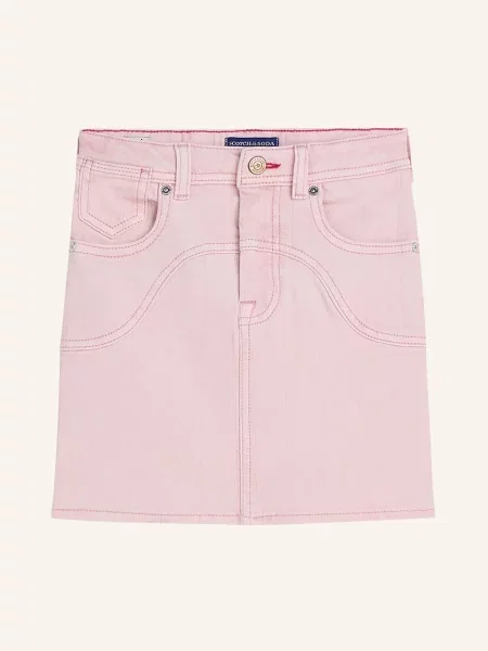 Scotch & Soda Džínová Sukně světle růžová
