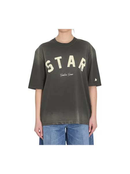 Koszulka Golden Goose szara