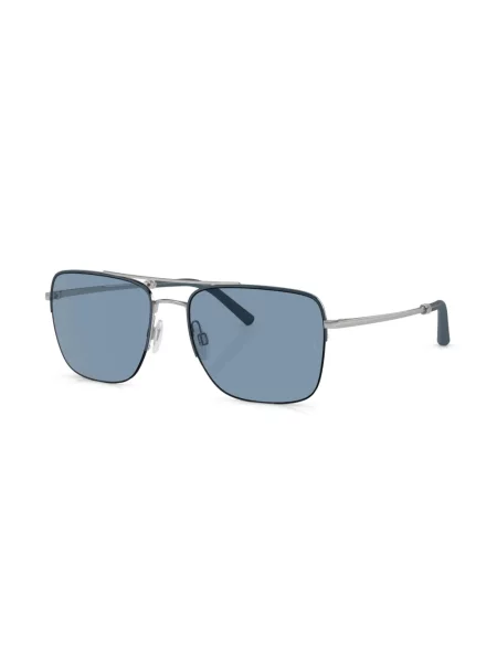 Saulės akiniai Oliver Peoples sidabrinė