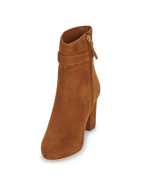Botine Lauren Ralph Lauren din piele maro